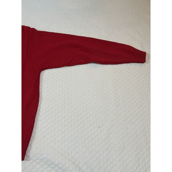 Vintage Pendleton Cardigan 100% Virgin Wool Sweater Preppy | Red | Women's Small - Picture 9 of 14